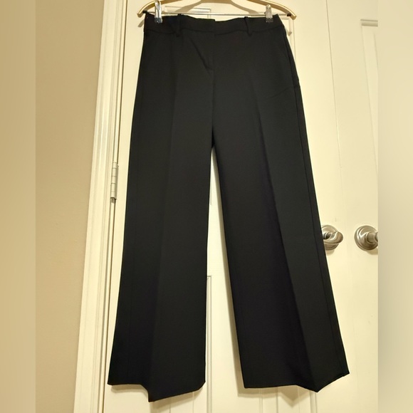 Talbots: NWT: Elegant Black Wide-Leg Women's Pants - Picture 7 of 7